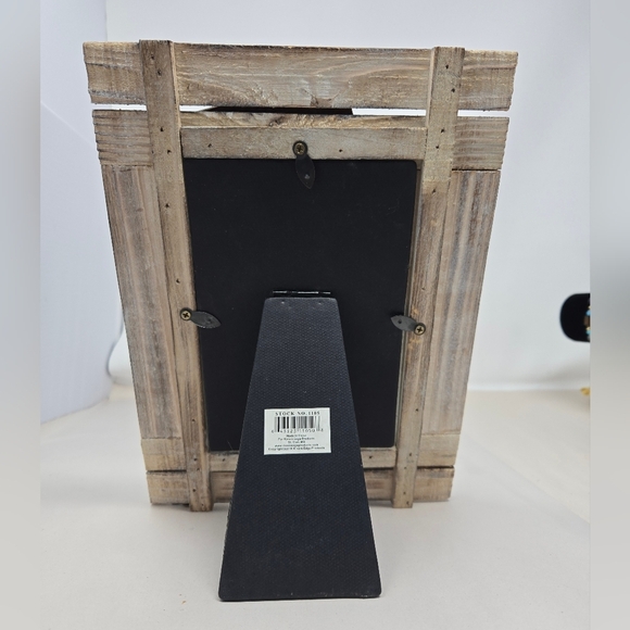 River Edge Products Light Wood Cowgirls Western Boots Texas Star Photo Frame - Picture 2 of 10